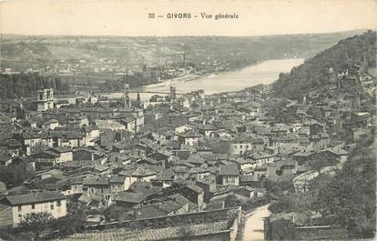 CPA FRANCE 69 "Givors, vue générale"