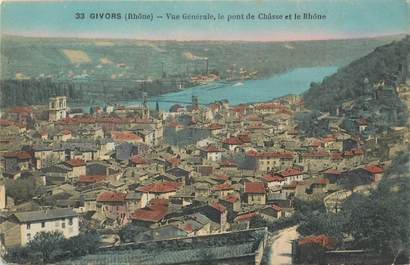 CPA FRANCE 69 "Givors, vue générale"