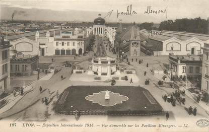 CPA FRANCE 69 "Lyon, expo internationale 1914"