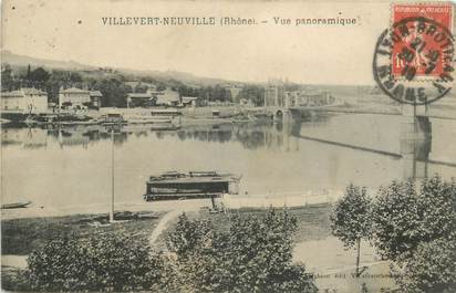 CPA FRANCE 69 "Neuville, vue panoramique"