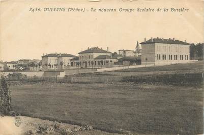 CPA FRANCE 69 "Oullins, nouveau groupe scolaire de la bussière"