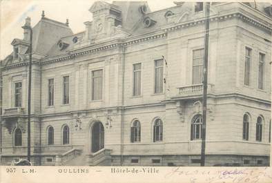 CPA FRANCE 69 "Oullins, Hotel de ville"