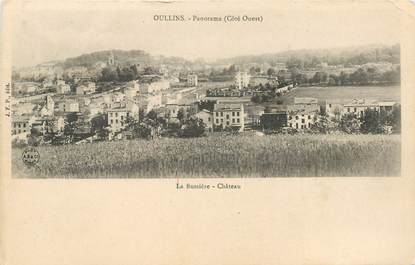 CPA FRANCE 69 "Oullins, la Bussière, le Château"
