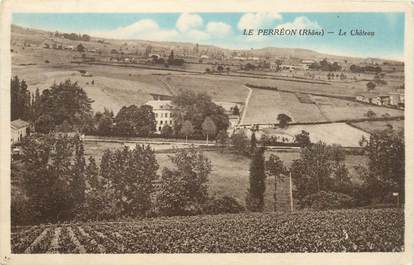 CPA FRANCE 69 "Le Perréon, le Chateau"