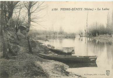 CPA FRANCE 69 "Pierre Bénite, la Laône"