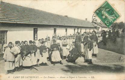 CPA FRANCE 69 "Sathonay, les Zouaves"