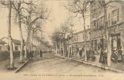 CPA FRANCE 69 "Sathonay, le boulevard Castellane"