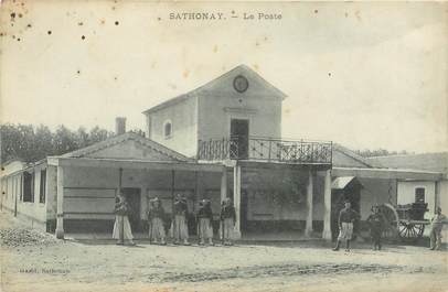 CPA FRANCE 69 "Sathonay, la Poste"