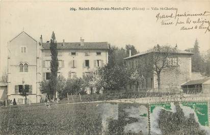 CPA FRANCE 69 "Saint Didier au Mont d'Or, Villa Saint Charles"