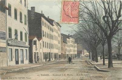 CPA FRANCE 69 "Tarare, bld JB Martin, rue de Lyon"