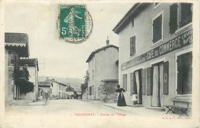 CPA FRANCE 69 "Vaugneray, entrée du village"