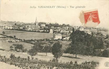 CPA FRANCE 69 "Vaugneray, vue générale"