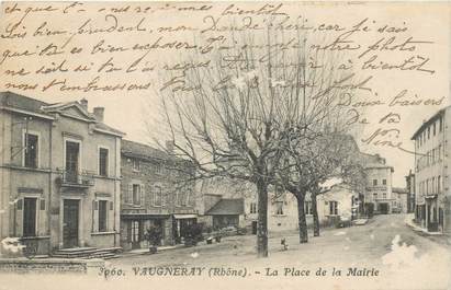 CPA FRANCE 69 "Vaugneray, place de la mairie"