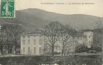 CPA FRANCE 69 "Vaugneray, le chateau de Bénévent"