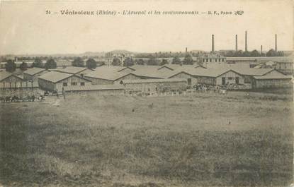 CPA FRANCE 69 "Vénissieux, l'Arsenal et les cantonnements"