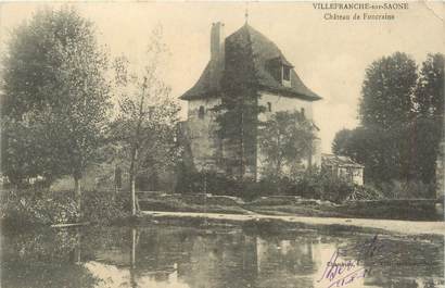 CPA FRANCE 69 "Villefranche sur Saône, Chateau de Foncraine"