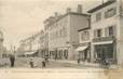 CPA FRANCE 69 "Villefranche sur Saône, Hotel de l'Ecu de France et rue Nationale"