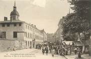 69 RhÔne CPA FRANCE 69 "Villefranche sur Saône, Hotel Dieu et rue de la Sous Préfecture"