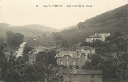 CPA FRANCE 69 "Yzeron, les Nouvelles villas"