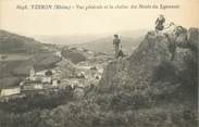 69 RhÔne CPA FRANCE 69 "Yzeron, vue générale et la chaine des Monts du Lyonnais"