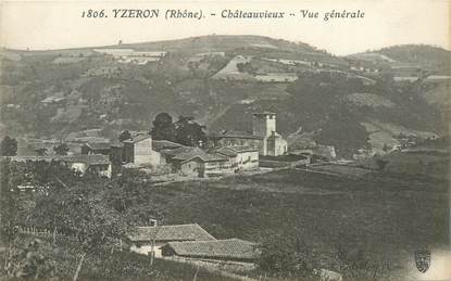 CPA FRANCE 69 "Yzeron, Chateauvieux"