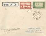 Poste Aerienne MARCOPHILIE POSTE AERIENNE MONDE "Algérie / Madagascar" sur Enveloppe