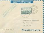 Poste Aerienne MARCOPHILIE POSTE AERIENNE MONDE "ALGER / PARIS" sur Enveloppe