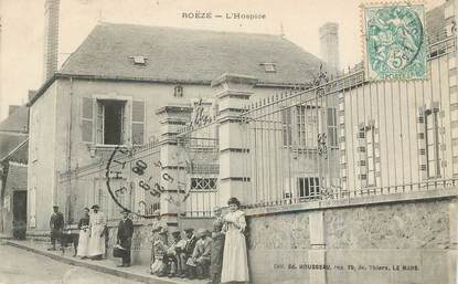 / CPA FRANCE 72 "Roëze, l'hospice"