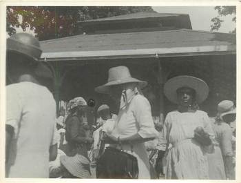 CPA / PHOTOGRAPHIE GUADELOUPE "Pointe à Pitre, le marché, 1936"