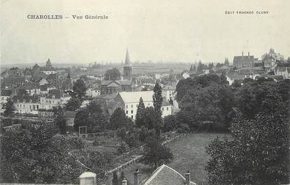 / CPA FRANCE 71 "Charolles, vue générale"