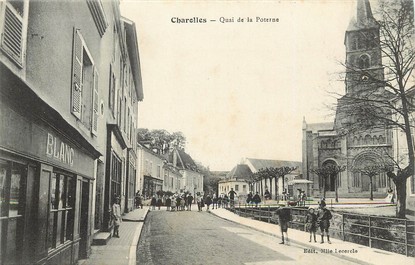 / CPA FRANCE 71 "Charolles, quai de la poterne"