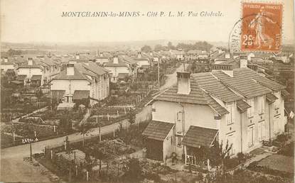 / CPA FRANCE 71 "Montchanin les Mines"