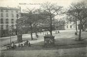 71 SaÔne Et Loire / CPA FRANCE 71 "Macon, place de la barre"