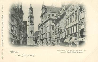 CPA ALLEMAGNE / Gruss aus Augsburg"