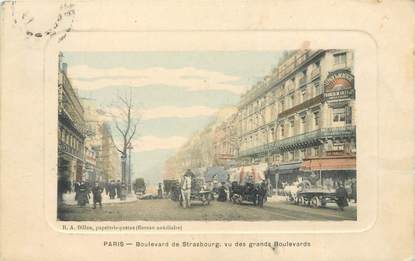 CPA FRANCE 75010 "Paris, Bld de Strasbourg"