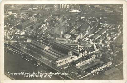 RARE CPA FRANCE 93 "Saint Denis, Compagnie de constuction Mécanique Sulzer, Vue générale des Usines"