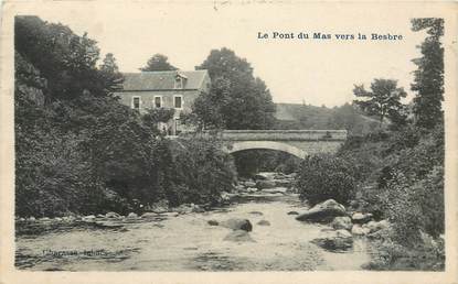 CPA FRANCE 03 "Le Pont du Mas vers la Besbre"