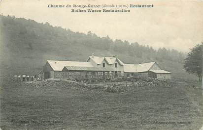 CPA FRANCE 88 "Chaume du Rouge Gazon, Restaurant Rothen Wasen"