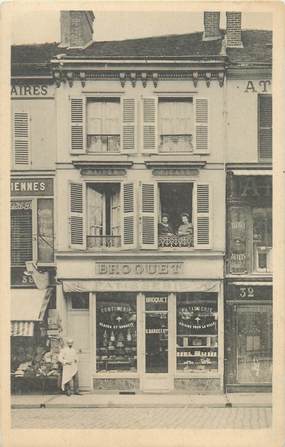 CPA / CARTE PHOTO FRANCE 28 "Dreux" / PATISSERIE BROQUET