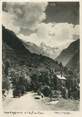 38 Isere CPA / CARTE PHOTO FRANCE 38 "Les Ougiers et l'Aiguille du Plat"