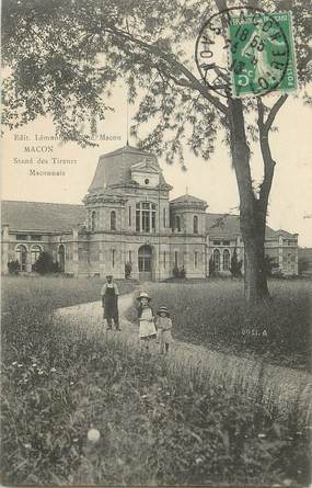 / CPA FRANCE 71 "Macon stand des Tireurs Maconnais"