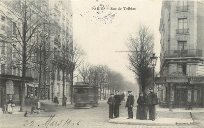 / CPA FRANCE 75013 "Paris, rue de Tolbiac"
