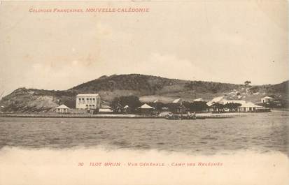 CPA NOUVELLE CALEDONIE "Ilot Brun, Camp des Relégués" BAGNE