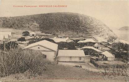 CPA NOUVELLE CALEDONIE "Case de Condamnés aux travaux forcés" BAGNE