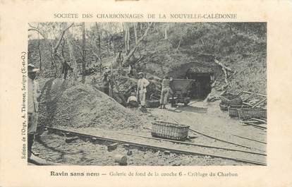 CPA NOUVELLE CALEDONIE "Mine de charbon" / BAGNE / BAGNARD ??