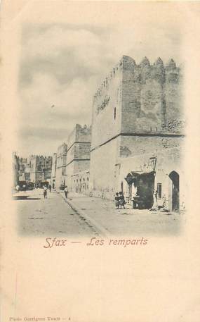 CPA TUNISIE "Sfax, les remparts"