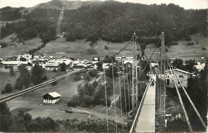 / CPSM FRANCE 74 "Morzine, la passerelle"