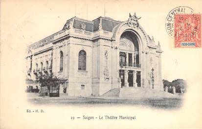 CPA VIETNAM INDOCHINE "Saïgon, le Théâtre municipal"