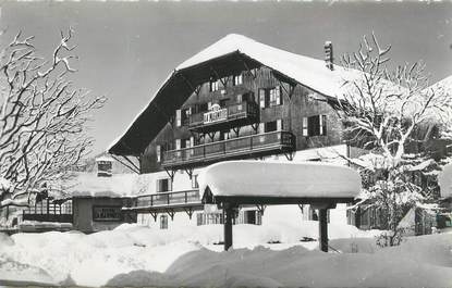 / CPSM FRANCE 74 "Megève, hôtel la Marmotte"