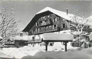 74 Haute Savoie / CPSM FRANCE 74 "Megève, hôtel la Marmotte"